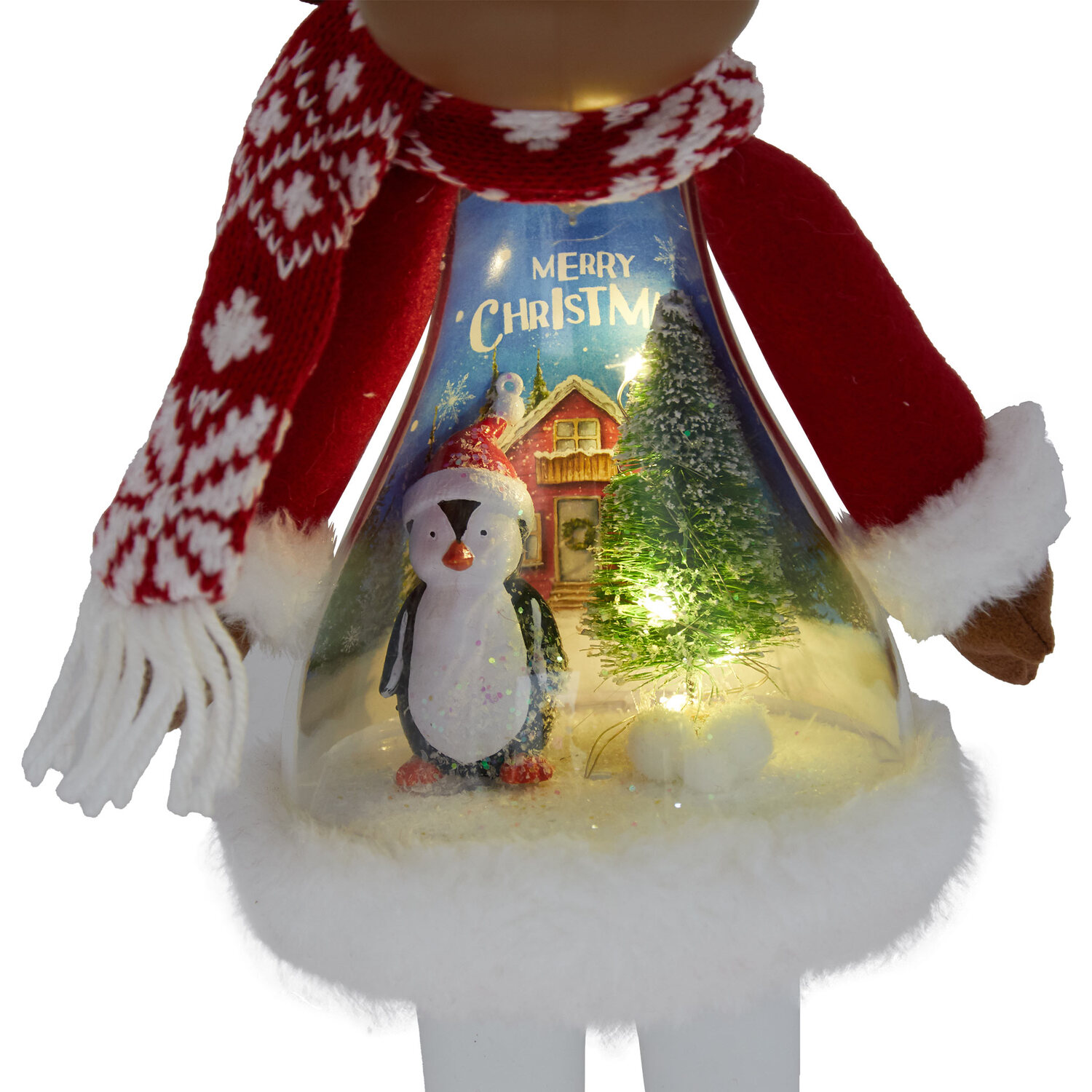 Standing Singing Character with LED Scene - Red Image 4
