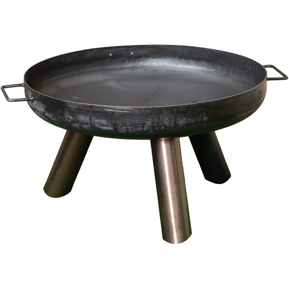 Samuel Alexander Black Steel Primo Caldera Outdoor Fire Pit 35cm Image 1