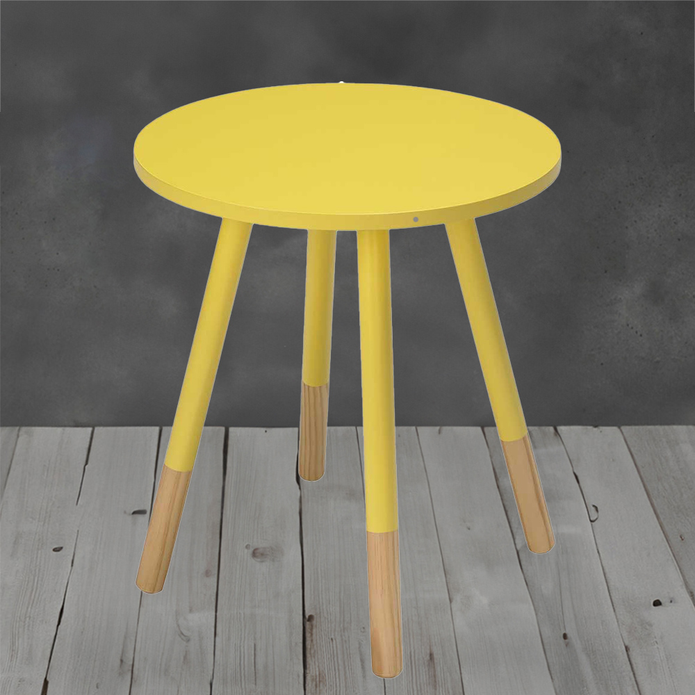 Costa Yellow Side Table Image 1