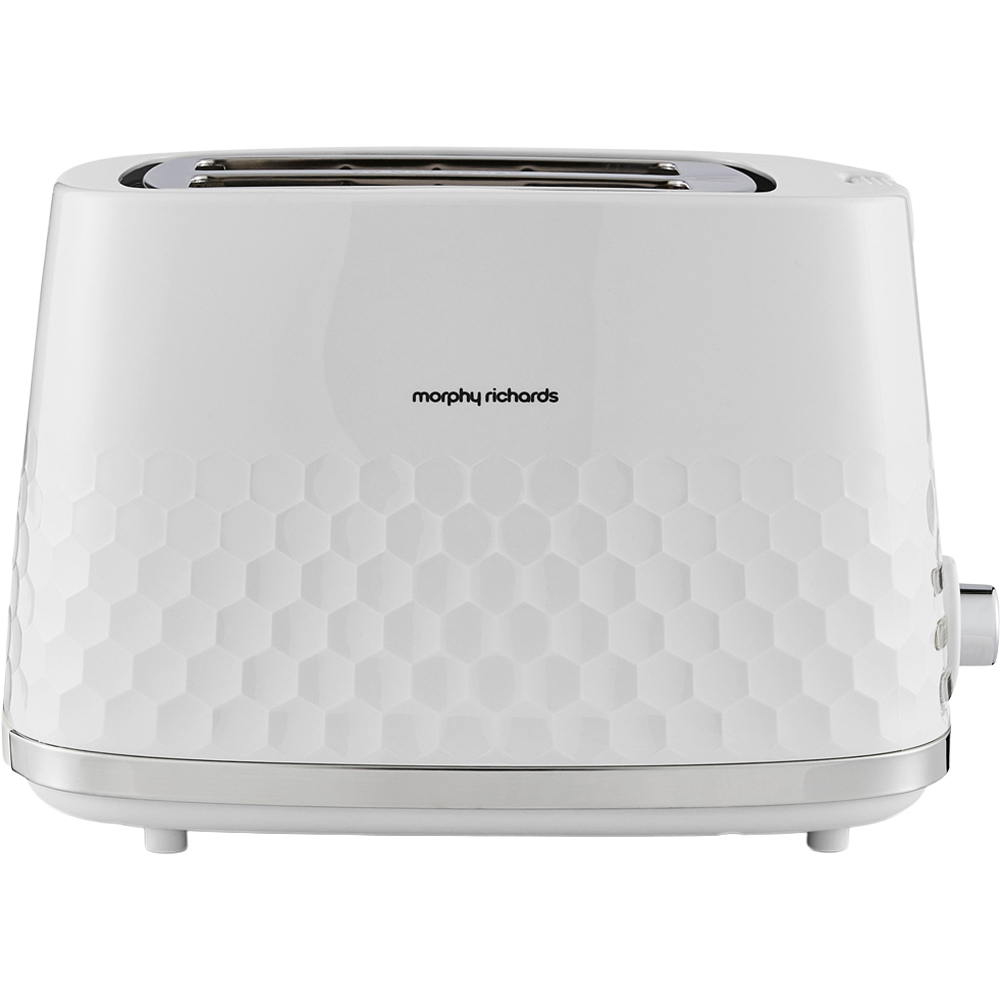 Morphy Richards Hive 220034 White 2 Slice Toaster Image 3