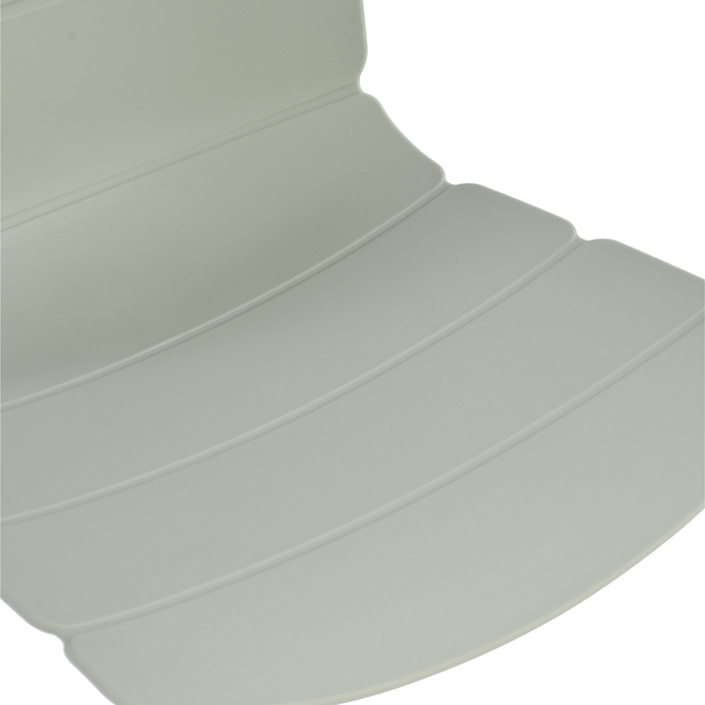 Core Products Bali Set of 2 Light Green Plastic Kitchen Chair Image 5