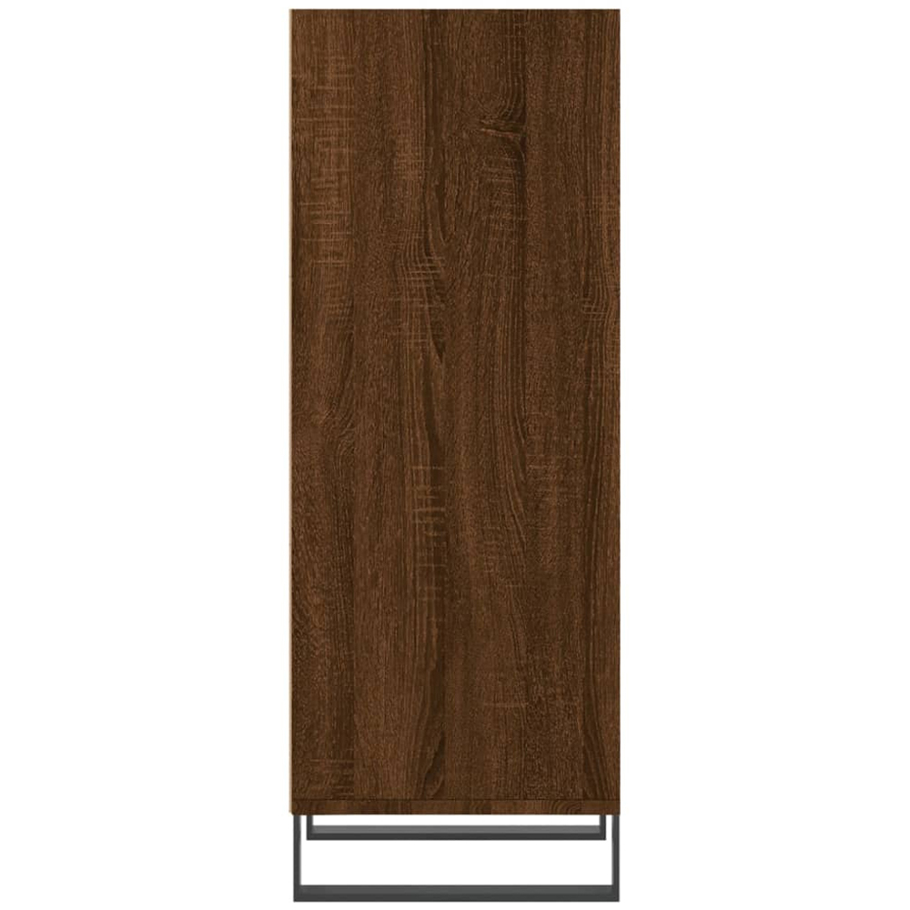 vidaXL 3 Shelf Brown Oak Sideboard Image 5