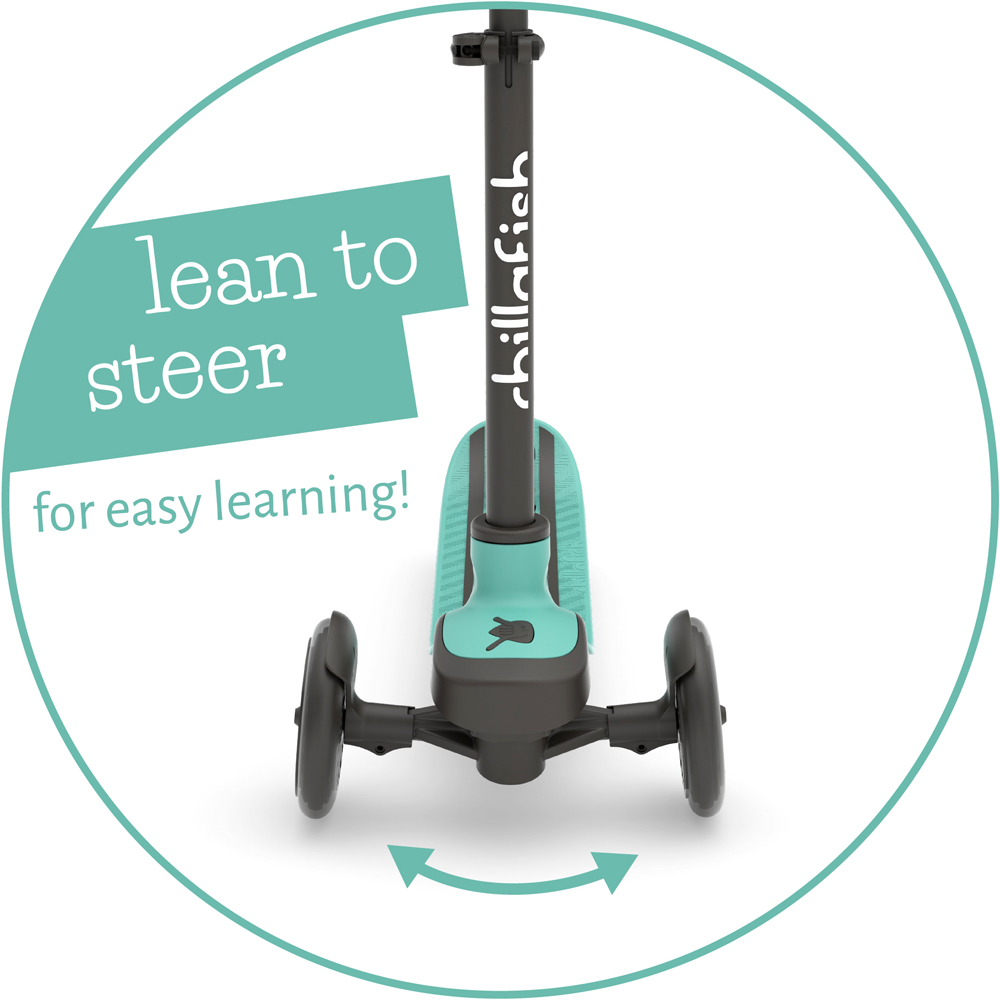 Chillafish Scotti Mint Lean-to-Steer Scooter Image 7
