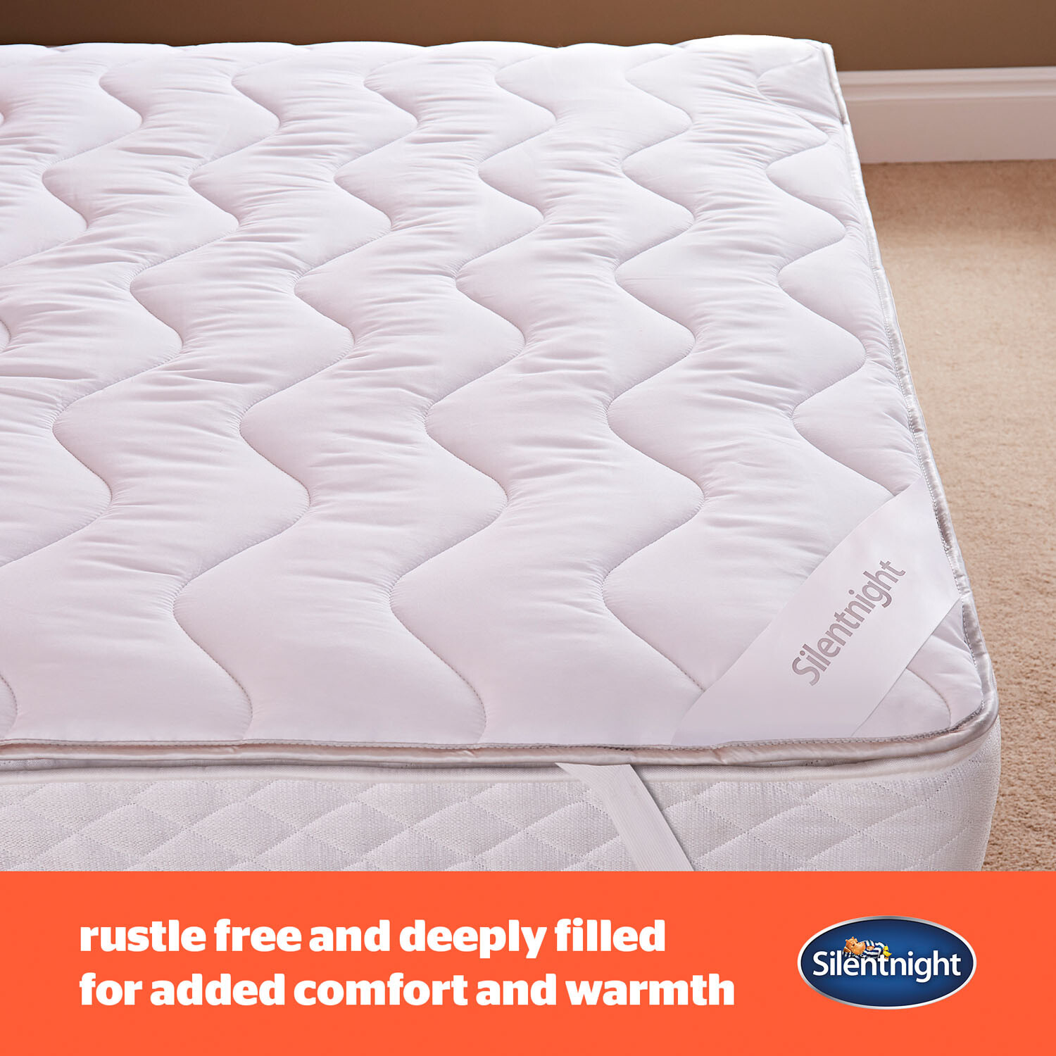 Silentnight Self Heating Mattress Topper Wilko