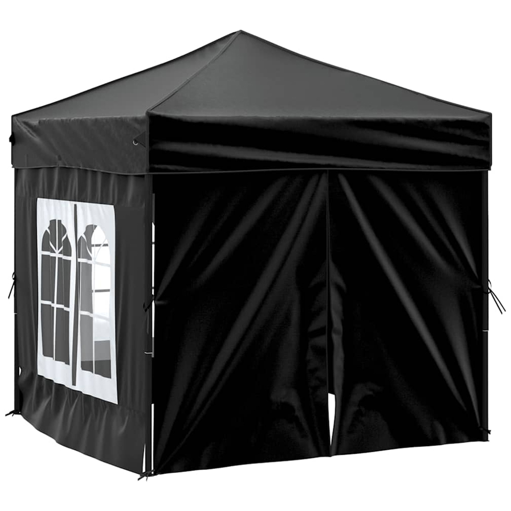 vidaXL 2 x 2m Black Foldable Gazebo Party Tent Image 4