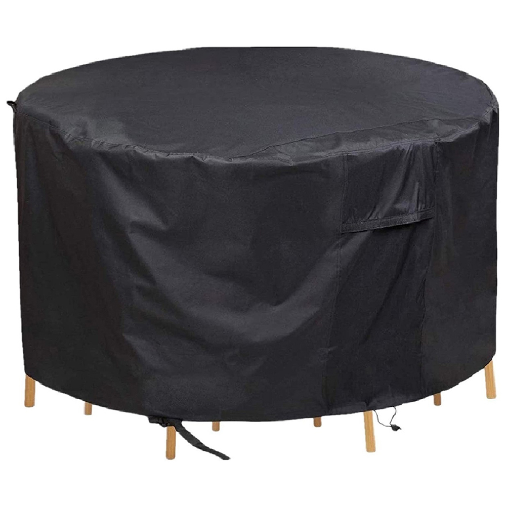 Furniture One 600D Oxford Fabric Outdoor Round Furniture Cover 207 x 90cm Image 1