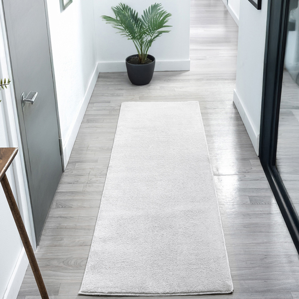 Desire Rugs Comfy Silver Anti Slip Felt Backing Rug 80 x 120cm Image 7
