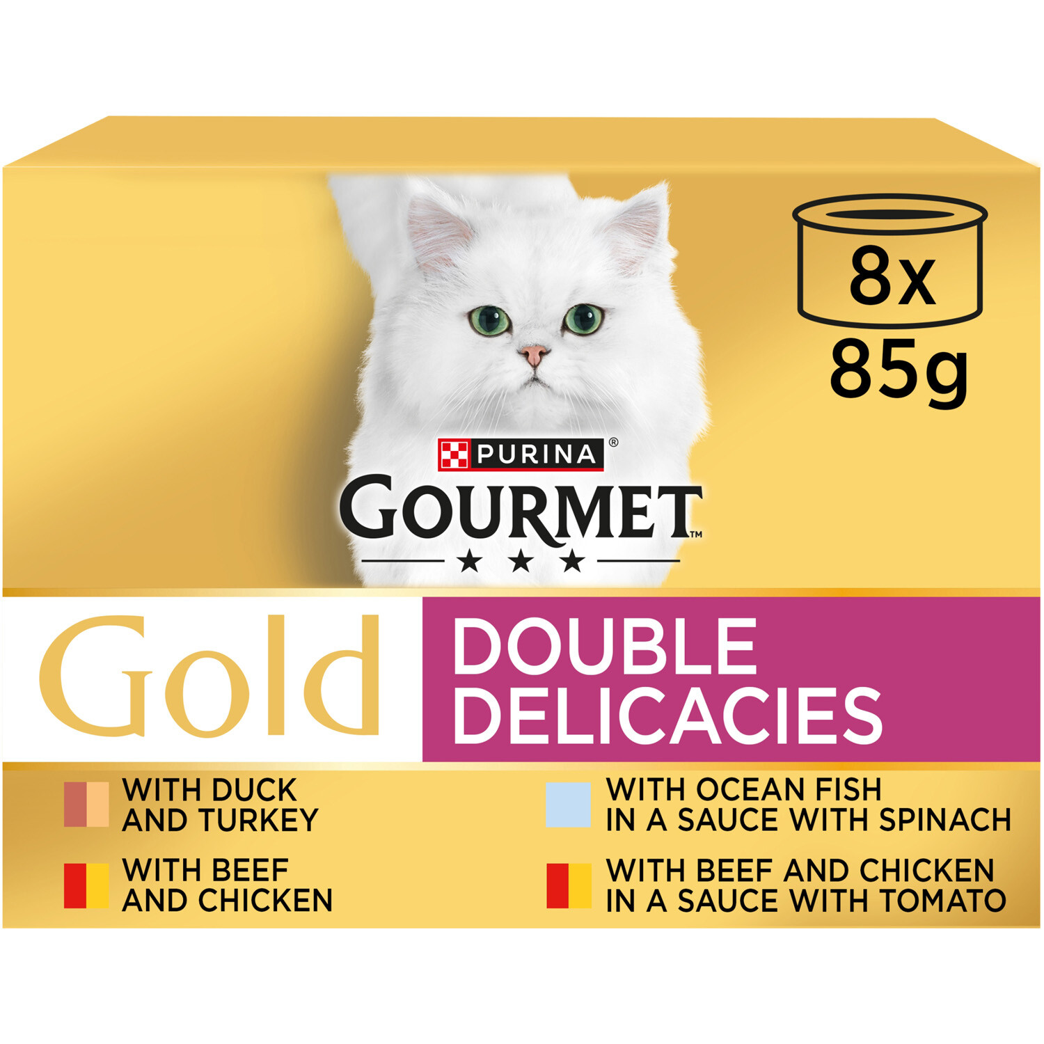 Gourmet Gold Double Delicacies Wet Cat Food Image 2
