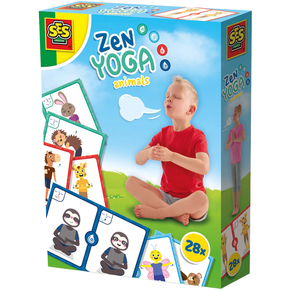 SES Creative Zen Yoga Animals Game Set Image 1
