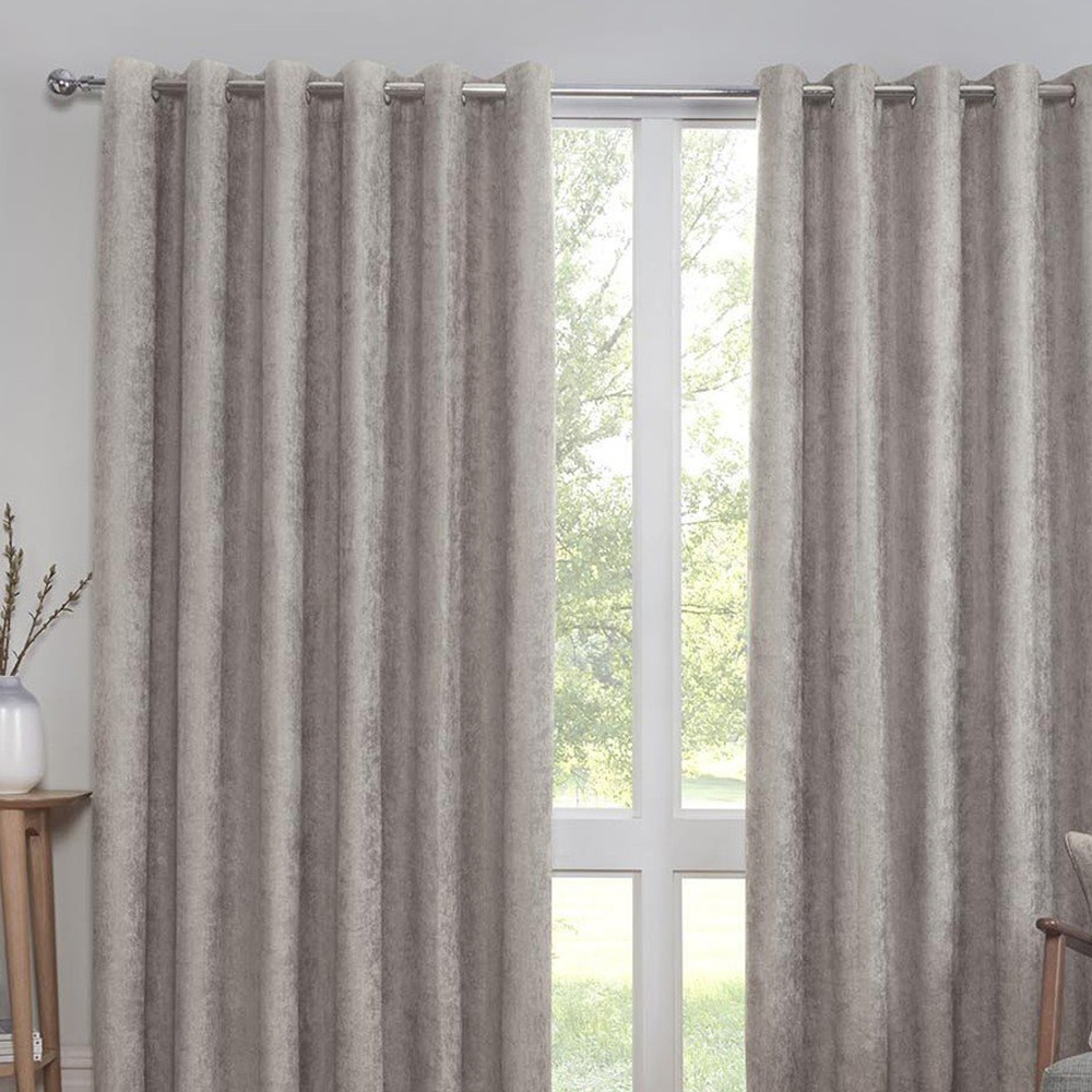 Divante Alden Thermal Curtains - Dove Grey / 229cm / 168cm Image 5