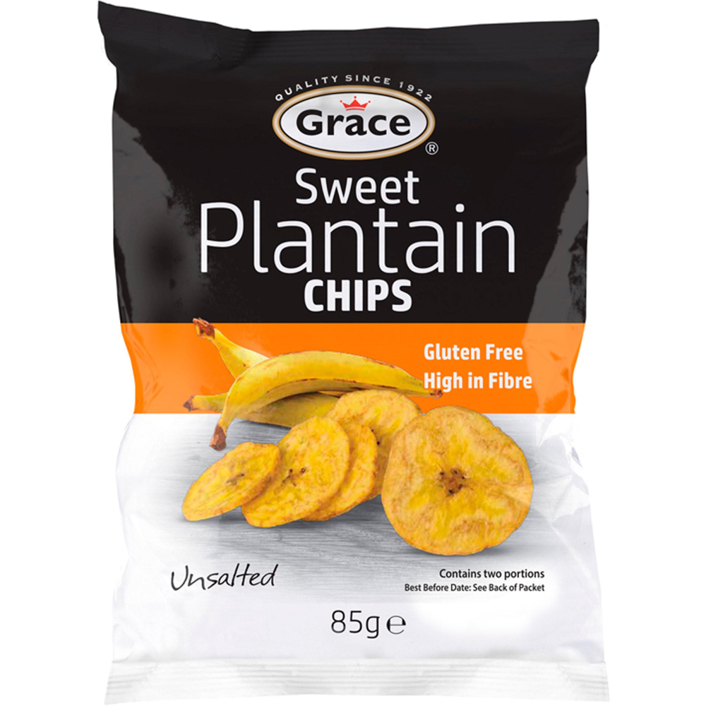 Grace Sweet Plantain Chips 85g Image