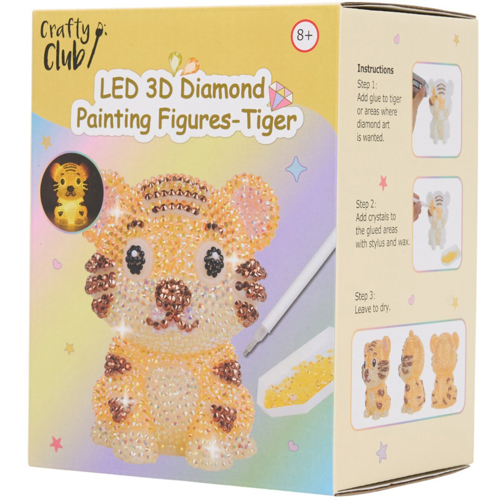 LED 3D Diamond Painting Figure Kit Image 5