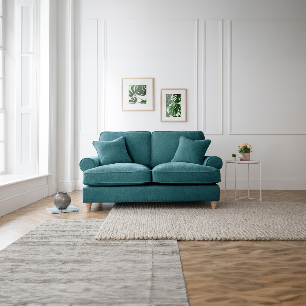 The Victoria 2 Seater Emerald Sofa Image 4