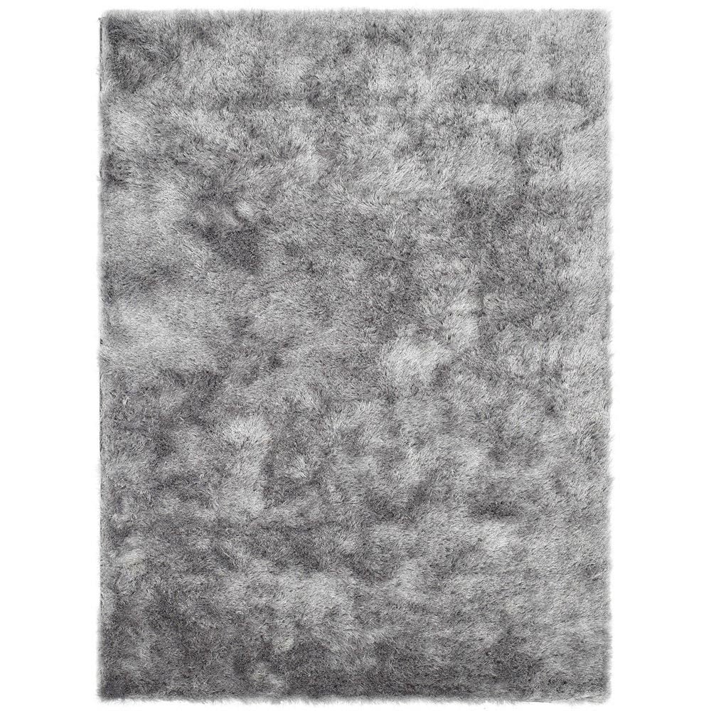 Origins Silver Glamour and Shimmer Rug 80 x 150cm Image 1
