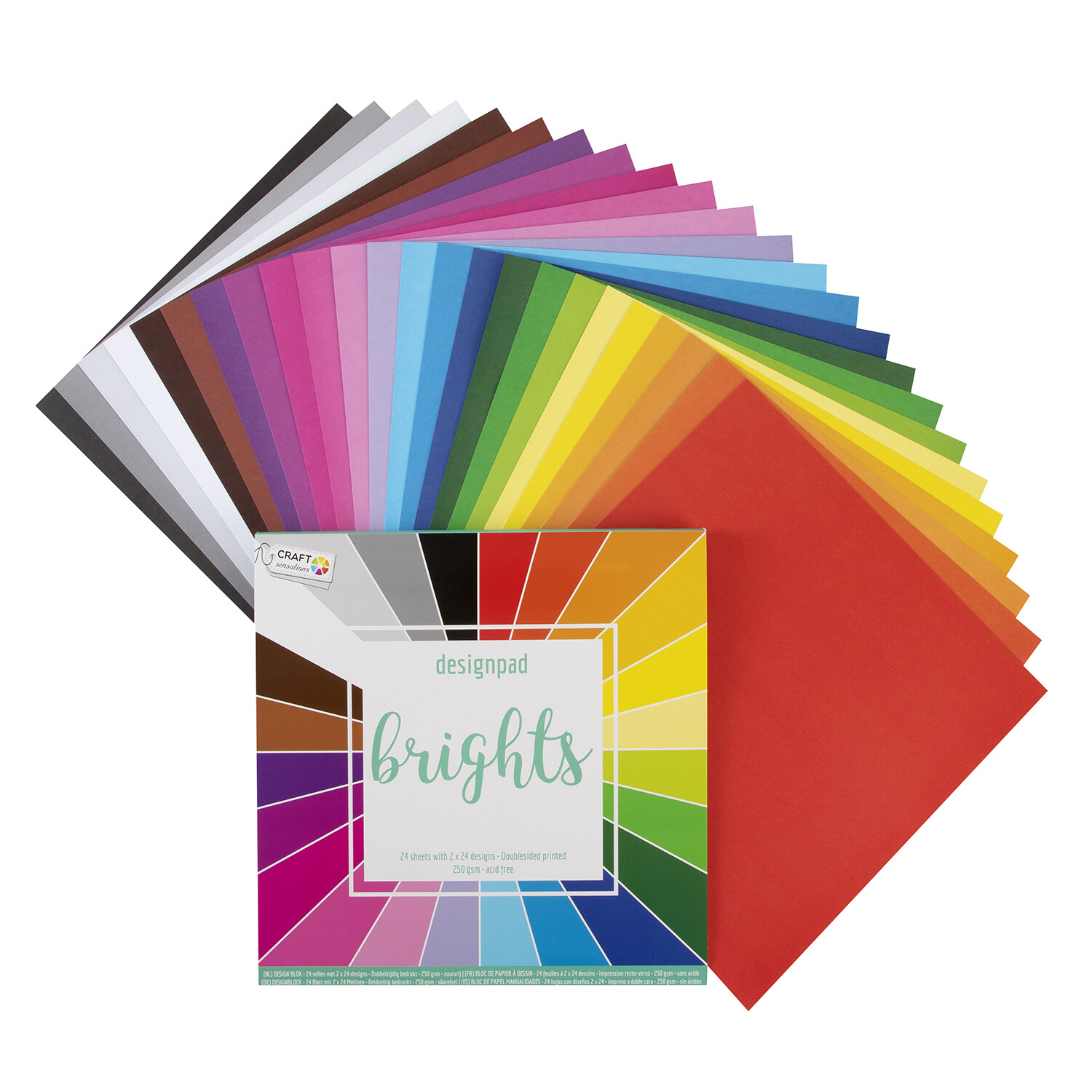 Single CRAFT Sensations Design Pad Scrapbooking Paper in Assorted styles Image 3