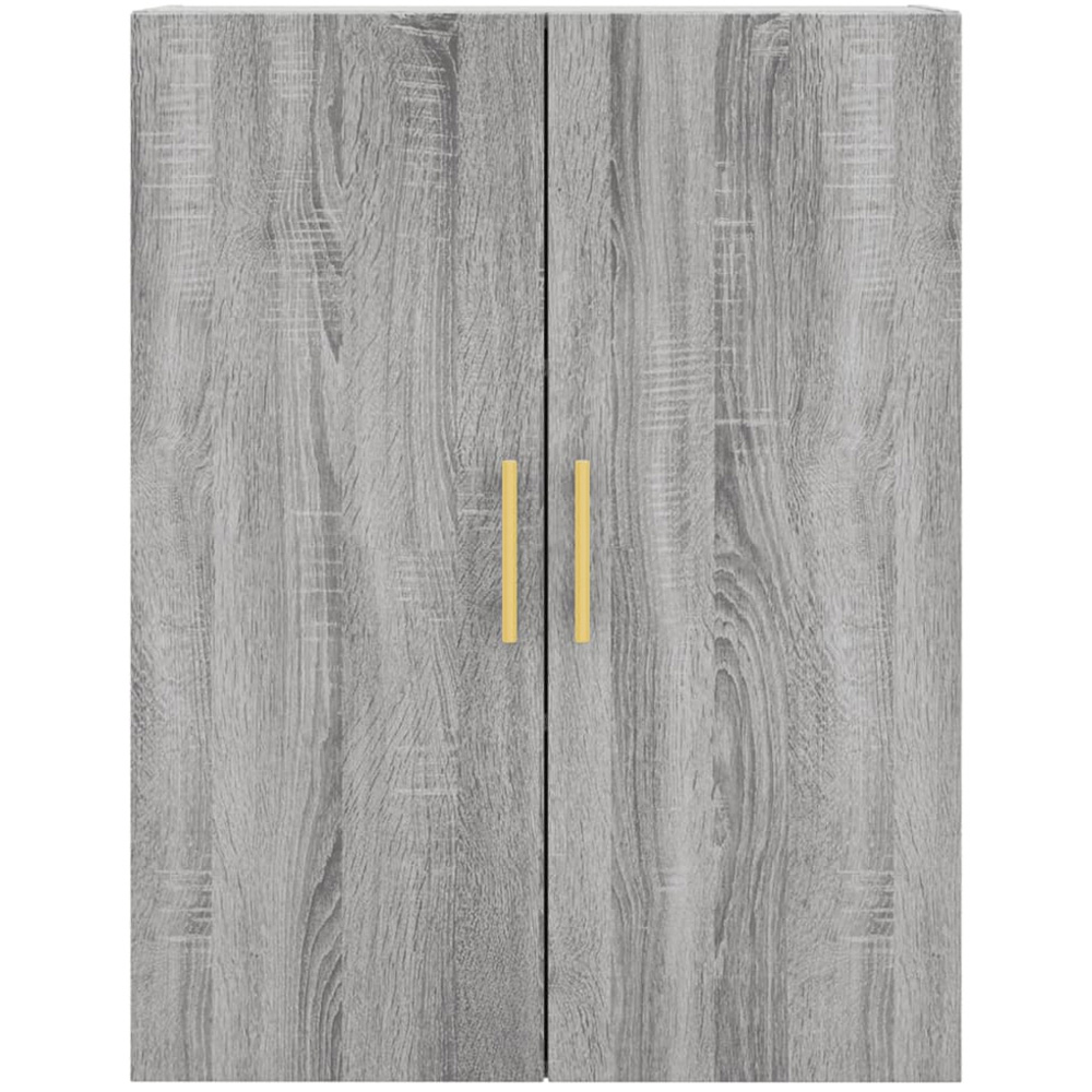 vidaXL 4 Door 2 Drawer Grey Sonoma Highboard Image 6