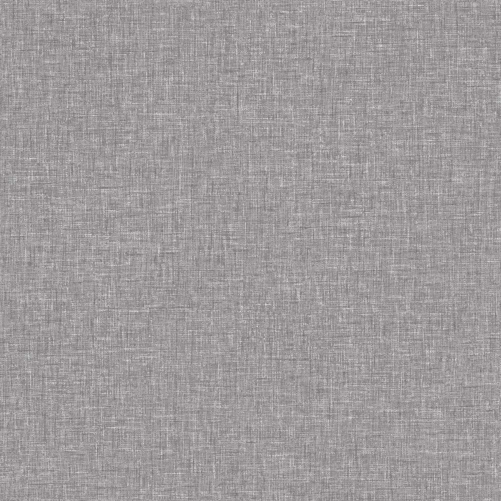 Arthouse Artistick Linen Textured Medium Grey Wallpaper Image 1