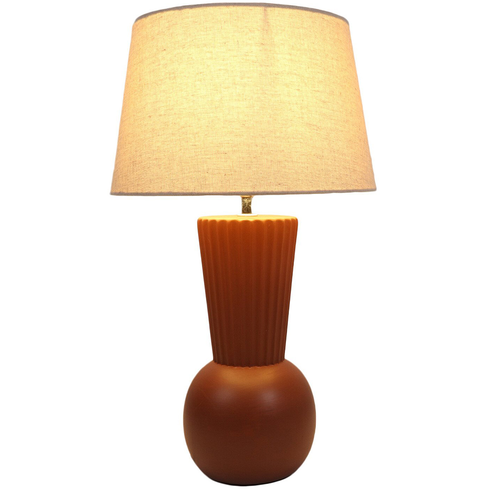 Emerie Rust Table Lamp - Rust Image 2