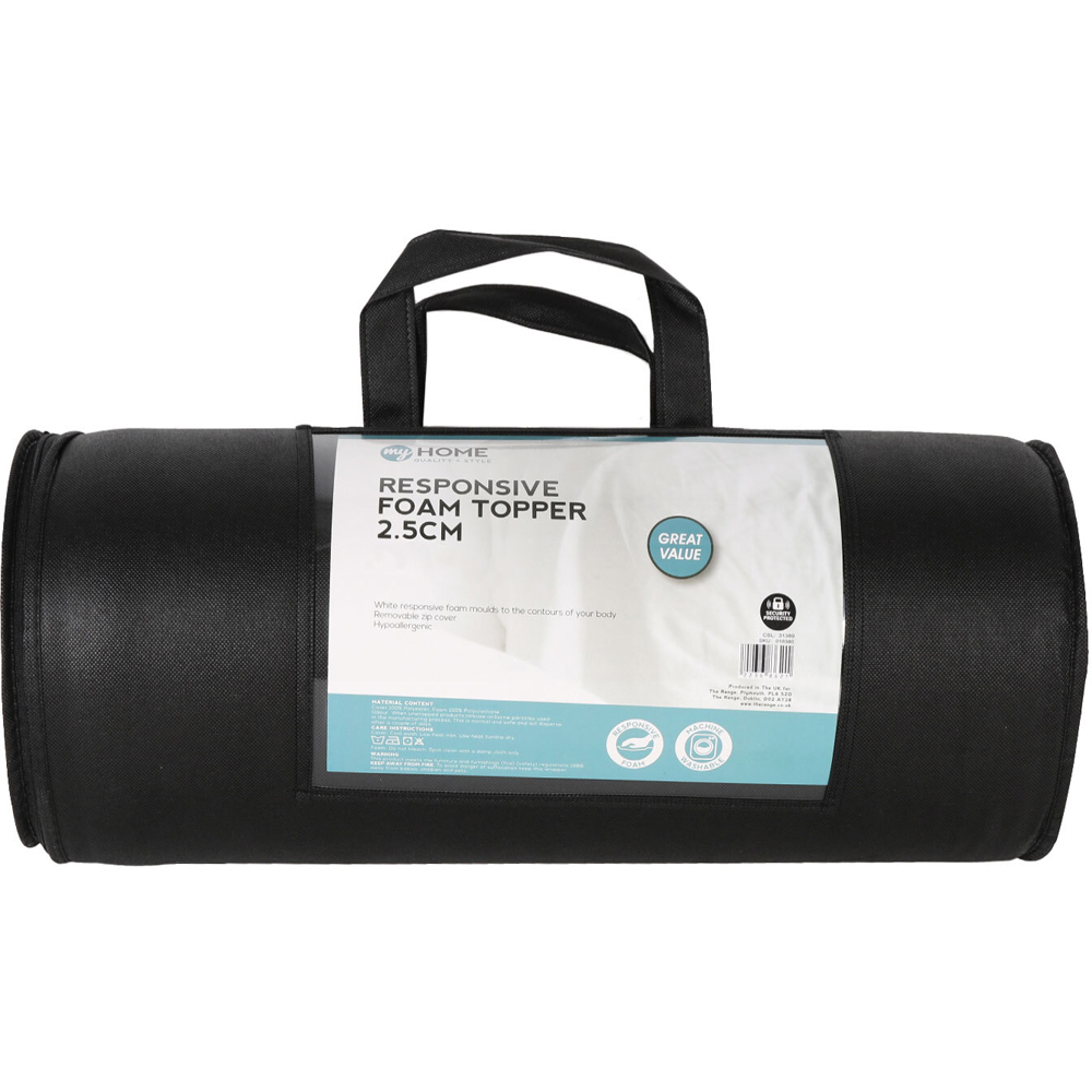 My Home King Size Responsive Foam Mattress Topper Image