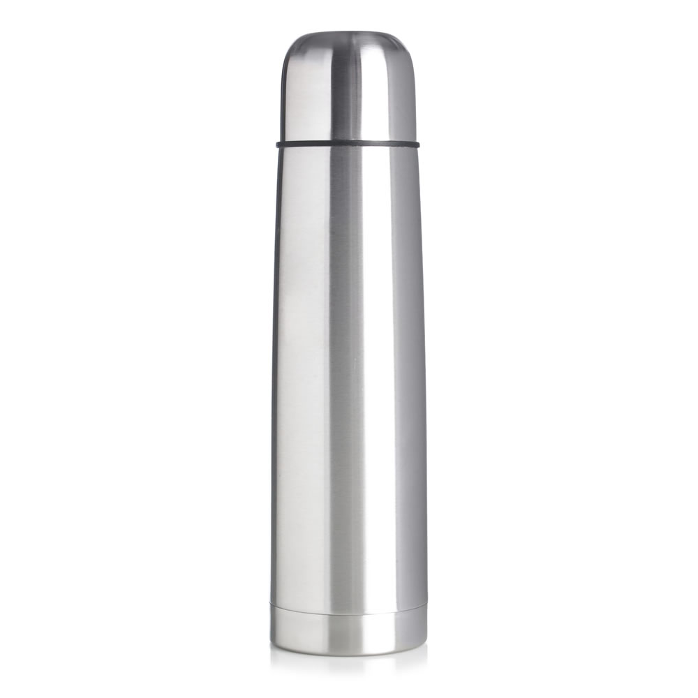 Wilko 1L Stainless Steel Vacuum Flask