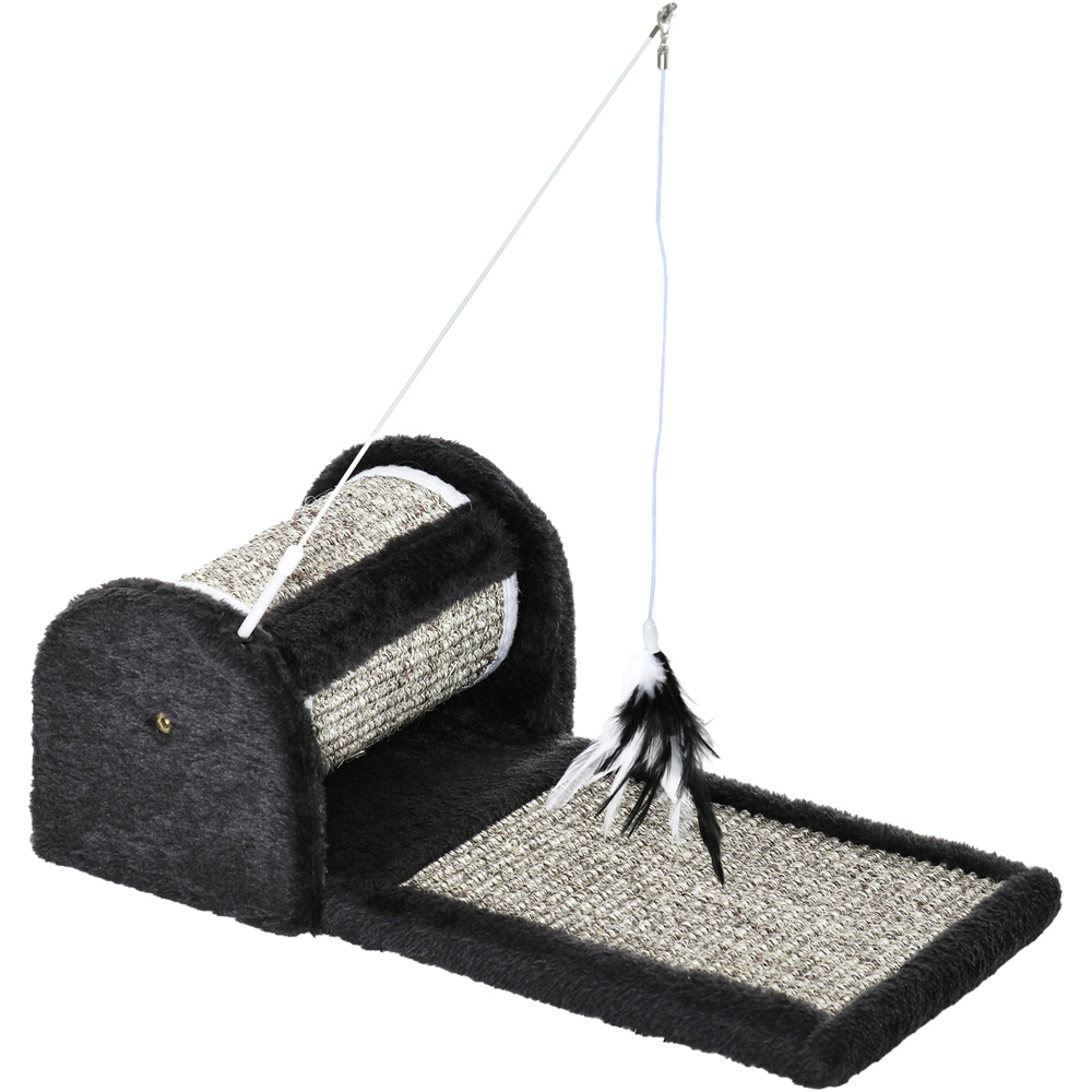 PawHut Grey Cat Scratching Pad Image 1