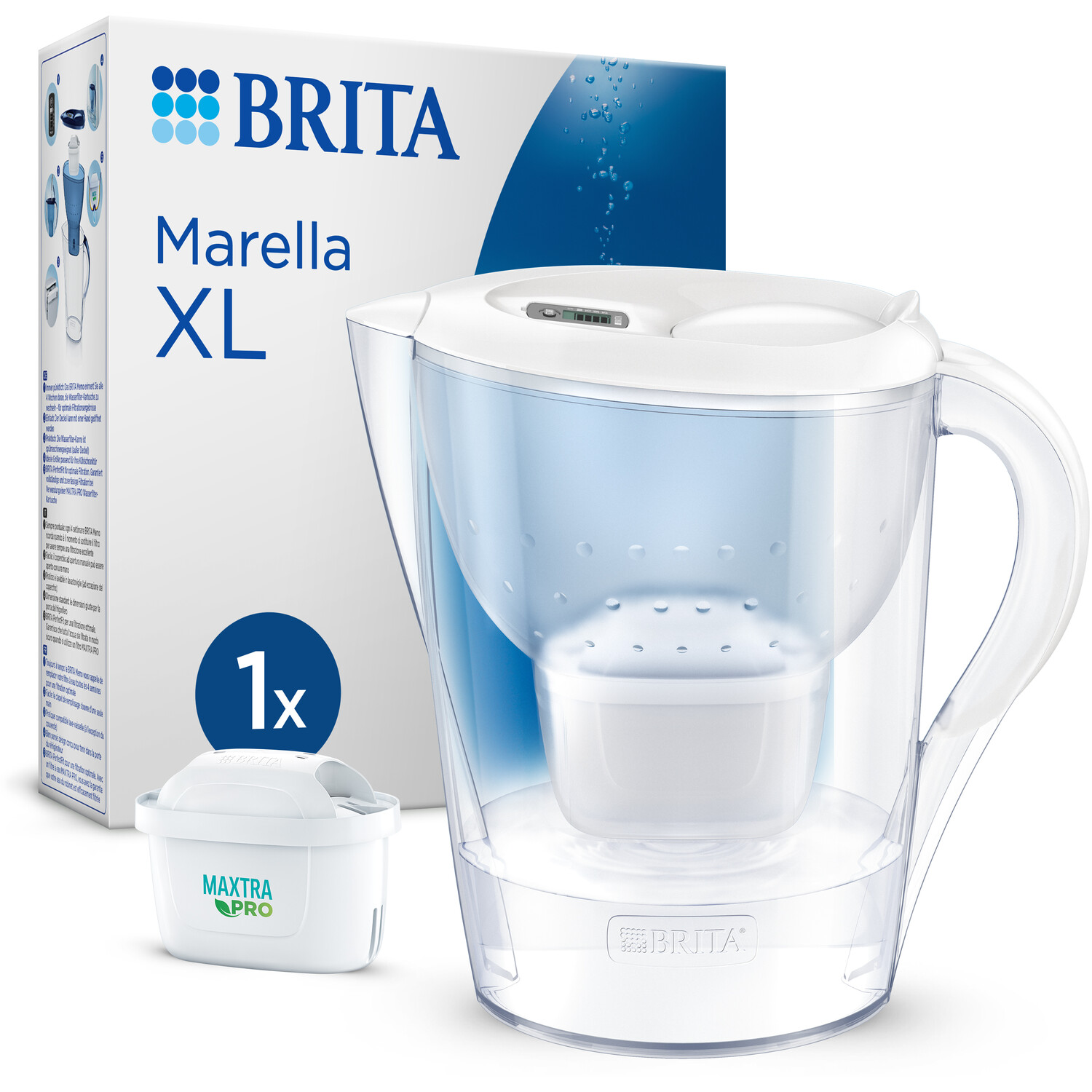 BRITA Marella White Filter Jug 3.5L Image 2