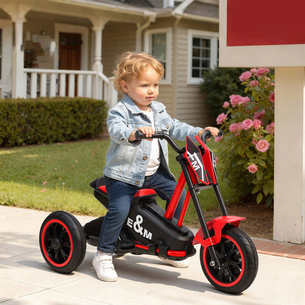Tommy Toys AIYAPLAY Red 3 Wheel Kids Tricycle Image 2