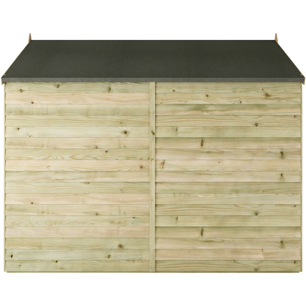 Mercia 8 x 6ft Double Door Overlap Apex Shed Image 5