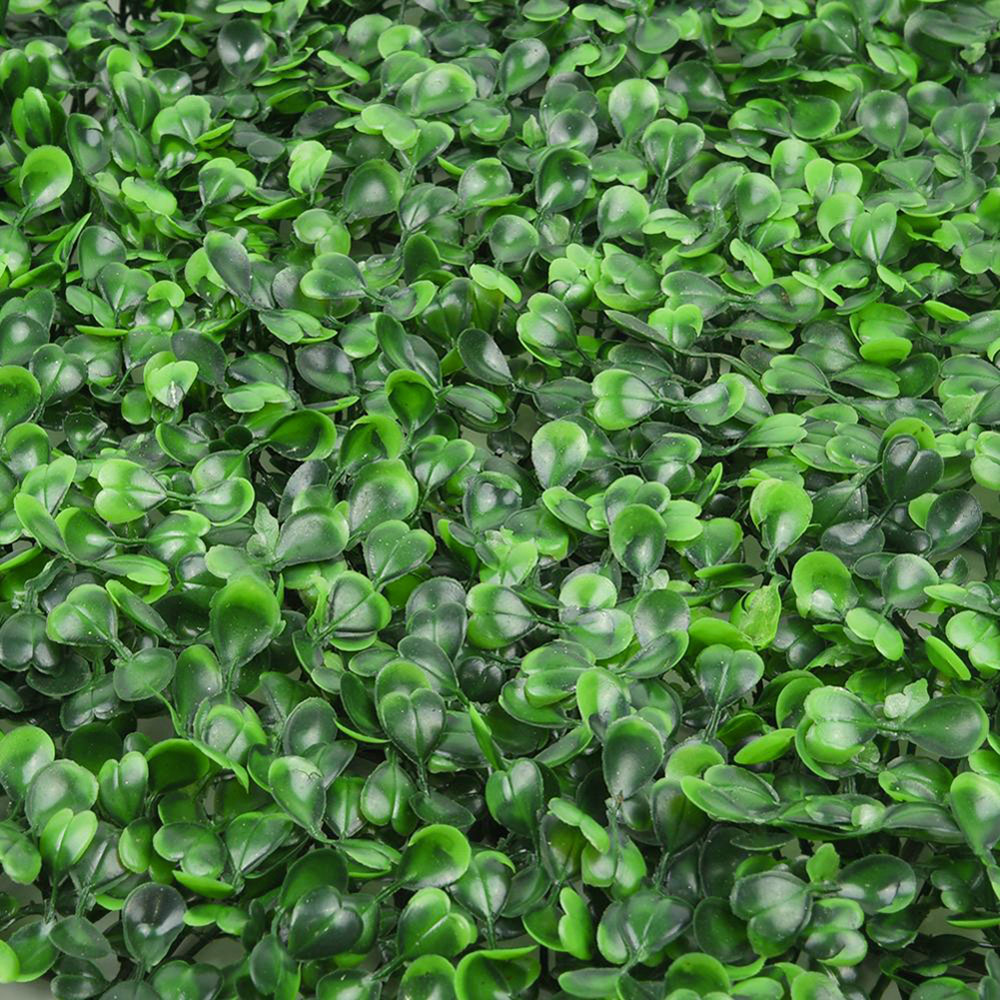 Living and Home Green Artificial Boxwood Wall Panel 60 x 40cm 6 Pack Image 3