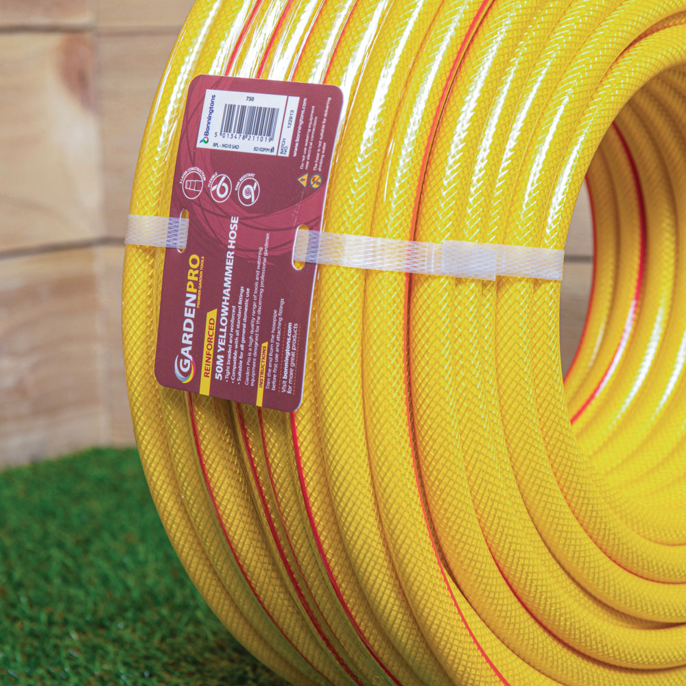 Samuel Alexander 15m Pro Gold Kink Resistant Reinforced Garden Hose Pipe Image 5