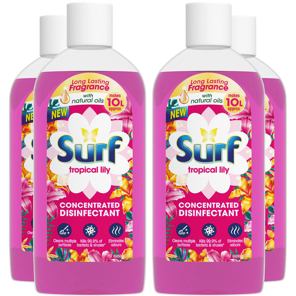 Surf Tropical Lily Multi Purpose Cleaner 240ml 4 Pack Image 1