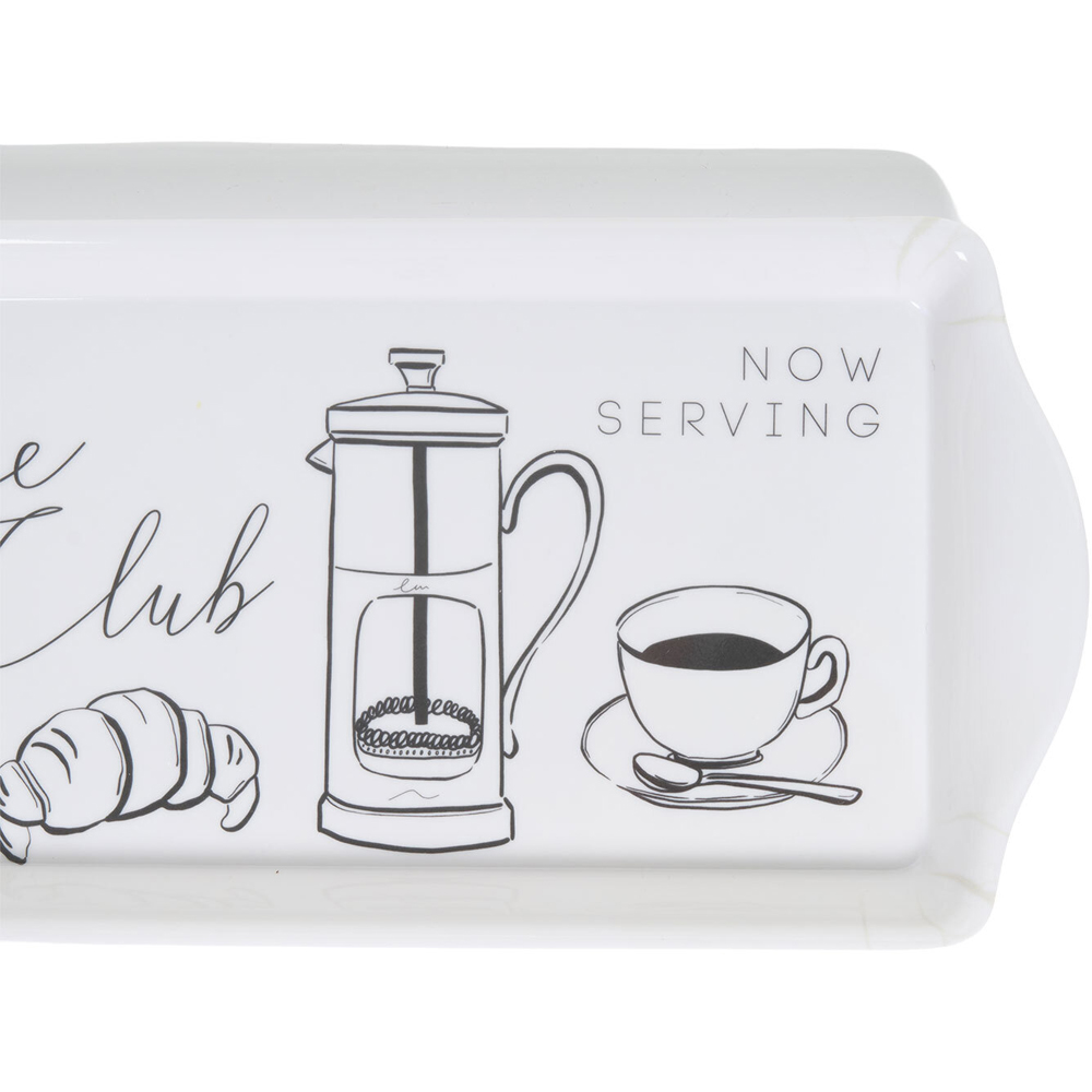 Coffee Club Drinks Tray White Image 5