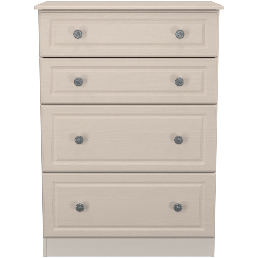 Crowndale Pembroke 4 Drawer Kashmir Ash Deep Chest of Drawers Ready Assembled Image 2