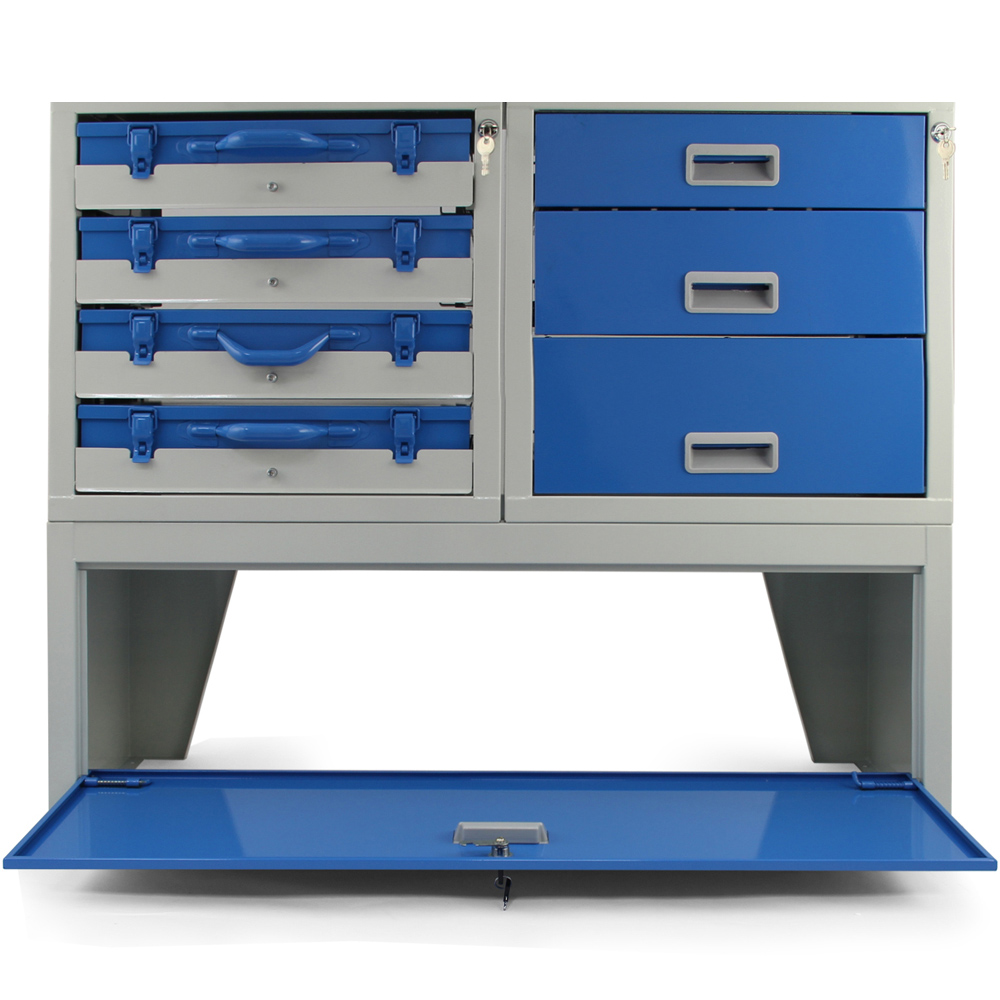 MonsterShop Storm Metal Van Racking Unit Image 5