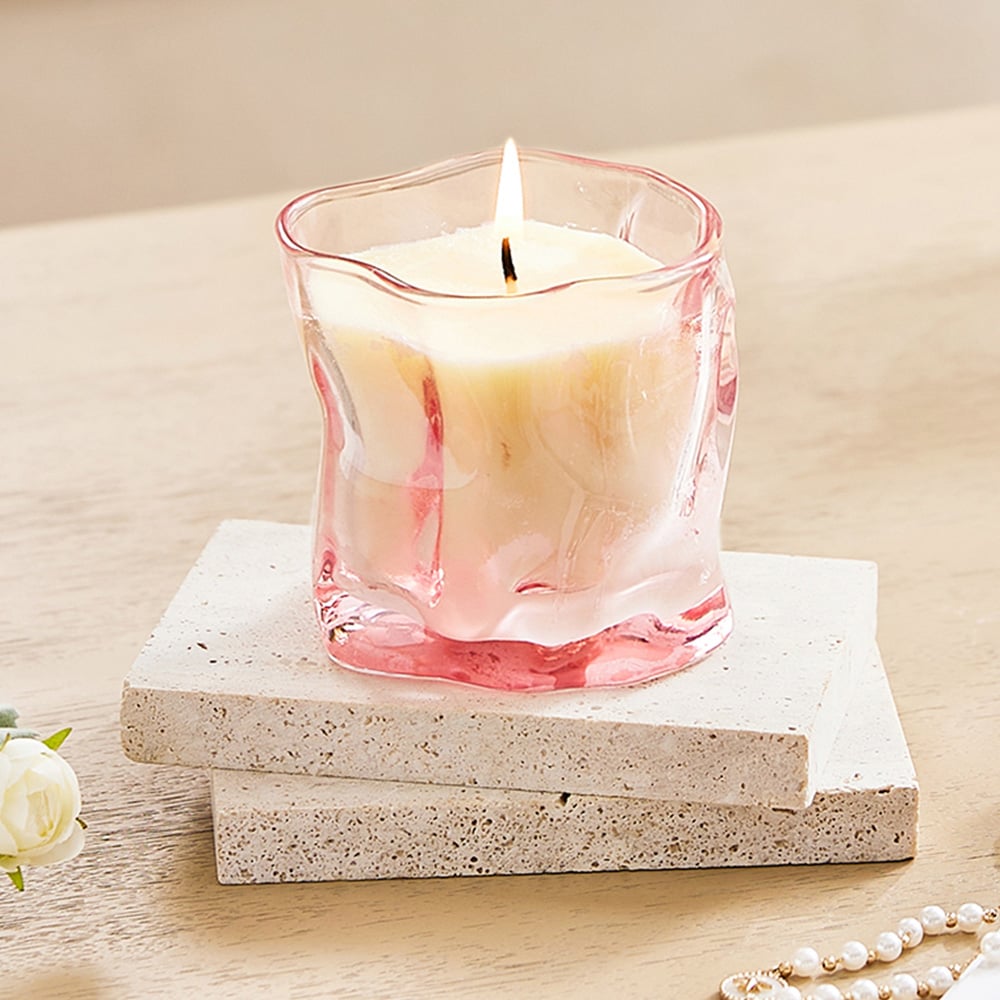Living and Home Osmanthus Natural Soy Wax Scented Candle 430g Image 2