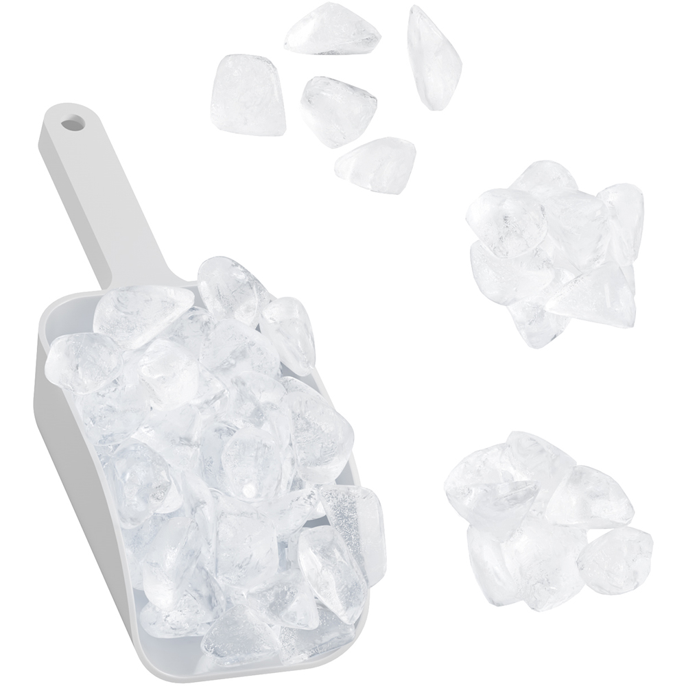 Living and Home Komore Nugget Ice Maker Machine with Handle Image 4
