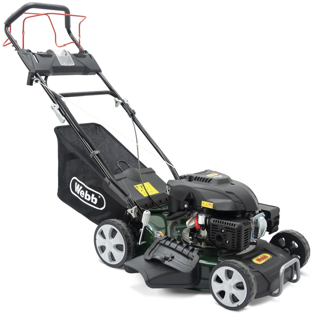 Webb Classic WER460ES 173cc Self Propelled 46cm Rotary Petrol Lawn Mower Image 1