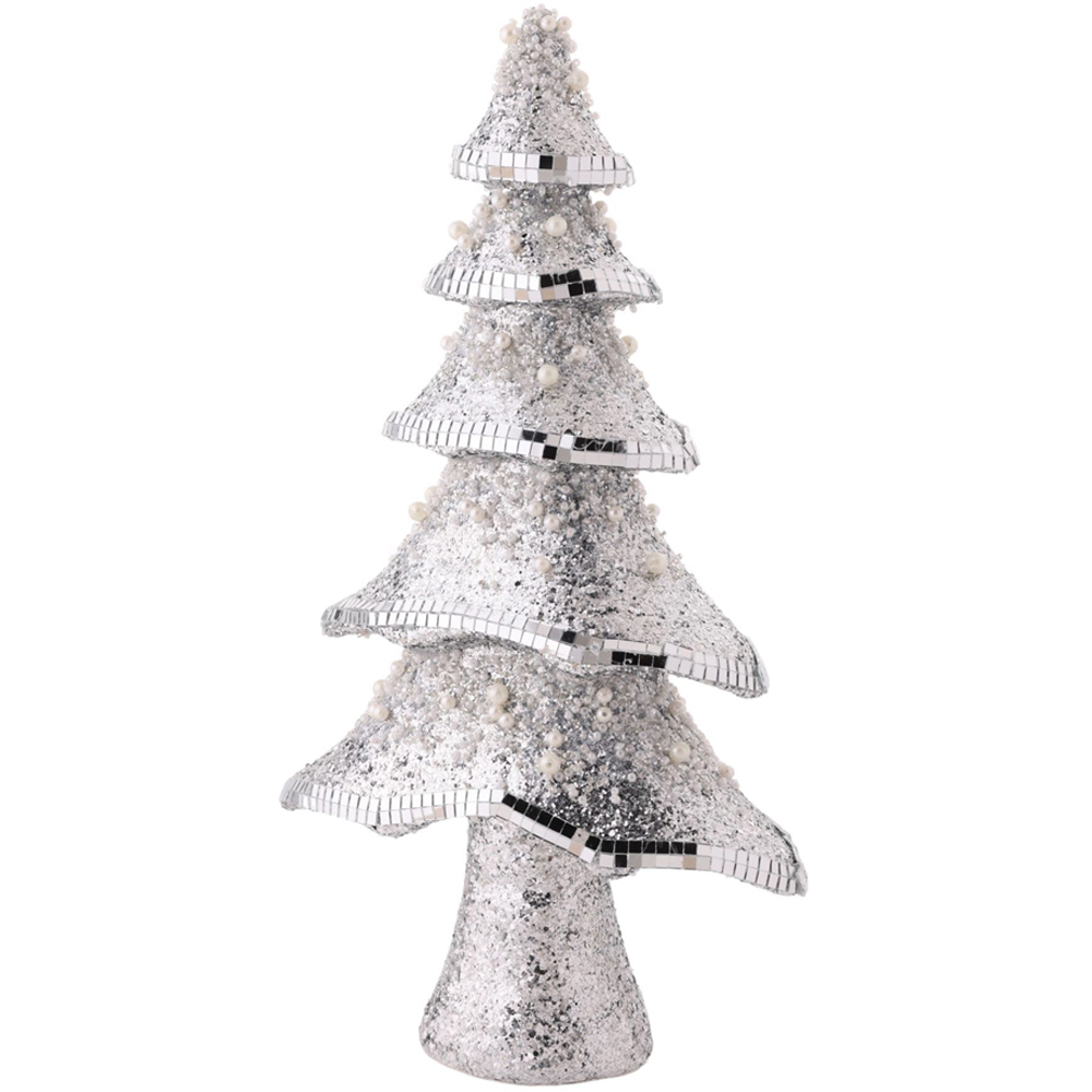 The Christmas Gift Co Disco Tiled Christmas Tree Ornament Image 2