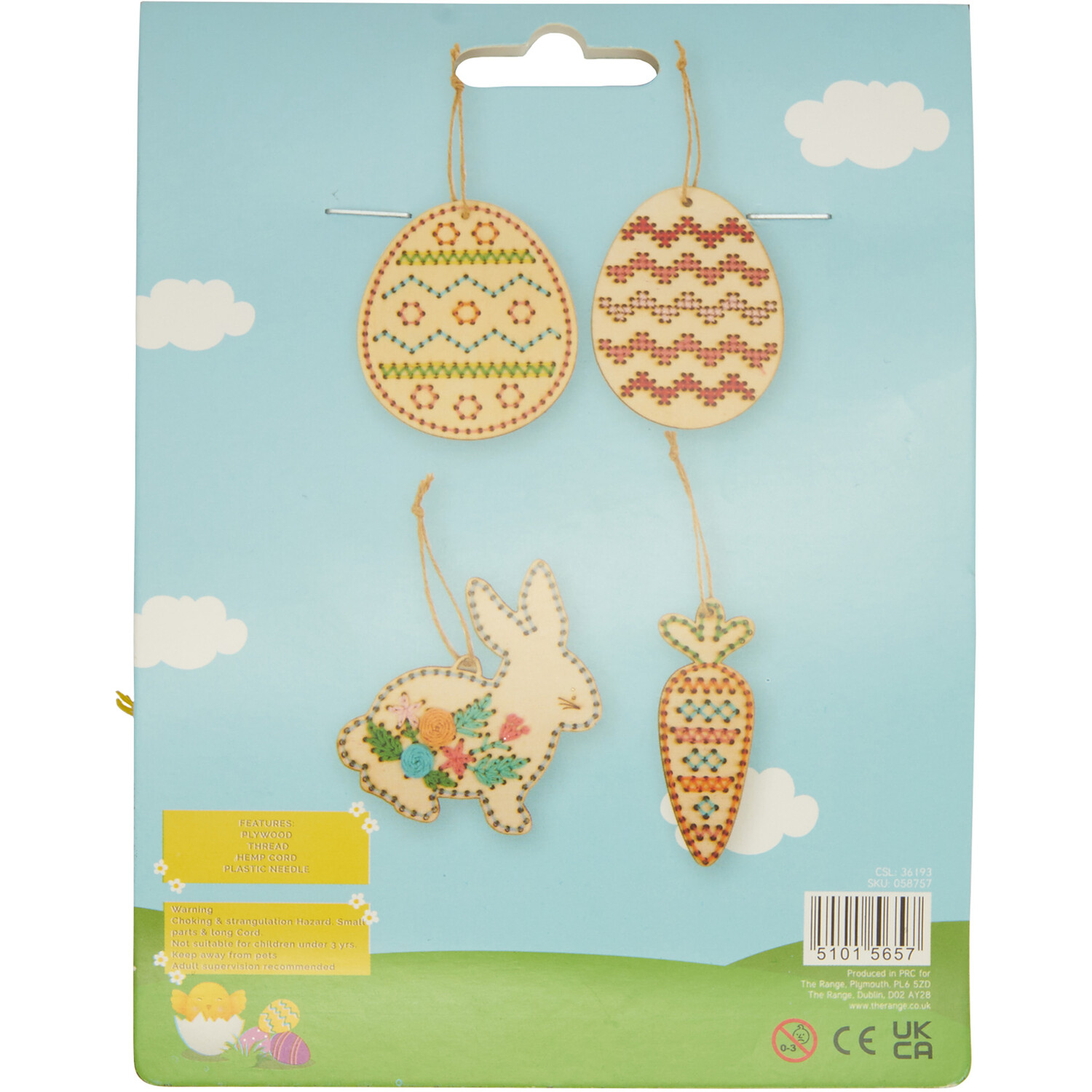 Make Your Own Easter Stitch Decoration kit Image 2