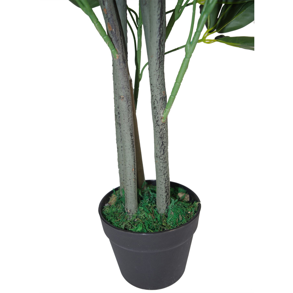 Leaf Arboricola Ficus Artificial Tree Pot 3ft Image 2