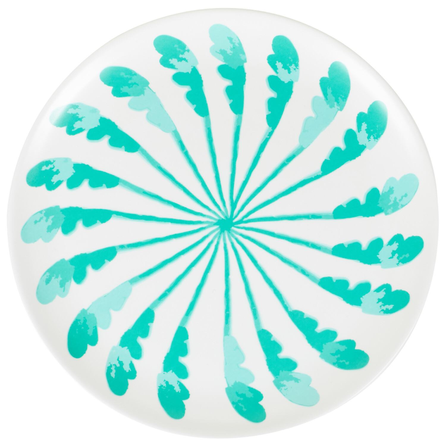 Pack of 4 Sahara Brights Spiral Melamine Plates Dinner Plate Image 4