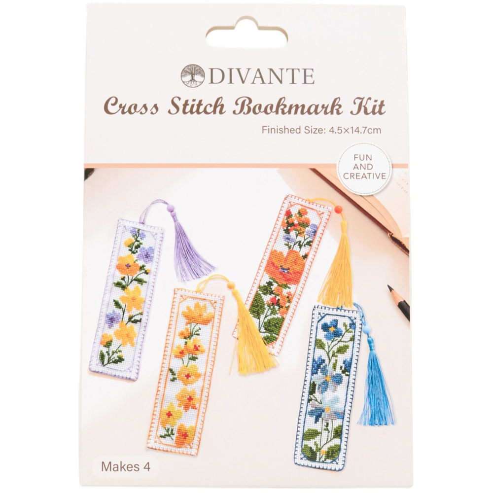 Cross Stitch Bookmark Kit Image 3