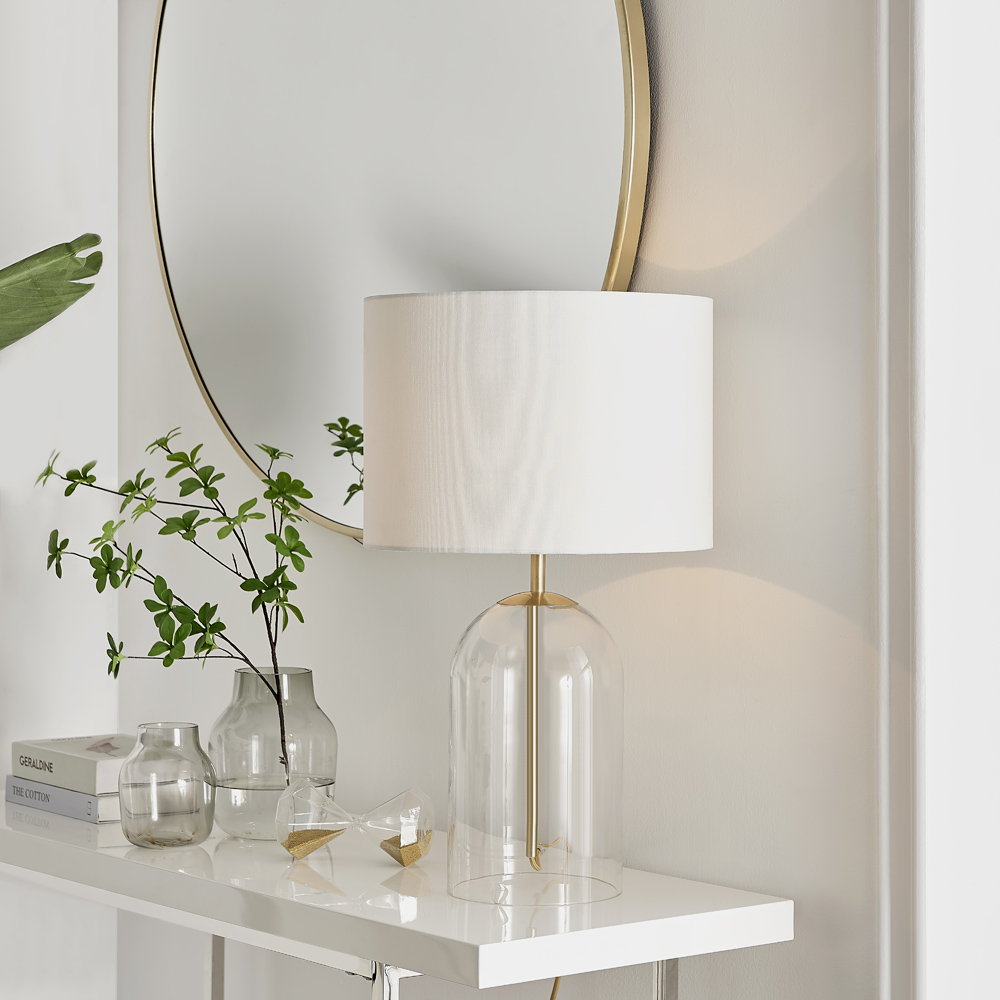 Furniturebox Honara White Table Lamp Image 2