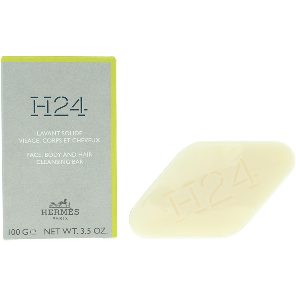 Hermès H24 Face Body And Hair Cleansing Bar 100g Image 2