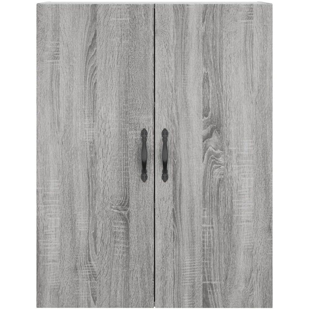vidaXL 3 Door 3 Drawer Grey Sonoma Highboard Image 6