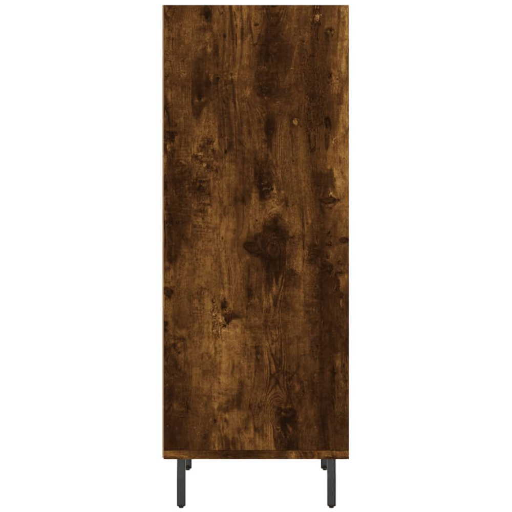 vidaXL 3 Open Shelf Sonoma Oak Sideboard Image 5