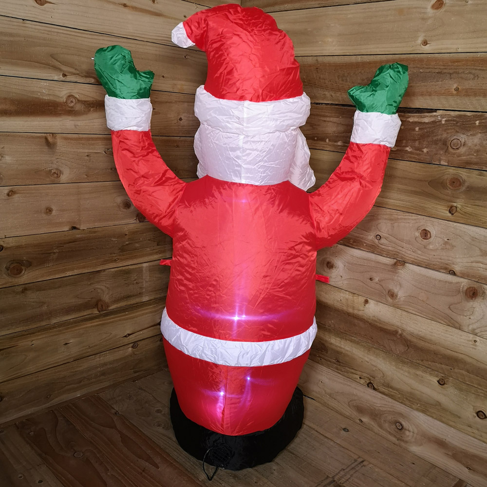 Samuel Alexander Santa Claus Light Up Inflatable Christmas Decoration 4ft Image 6