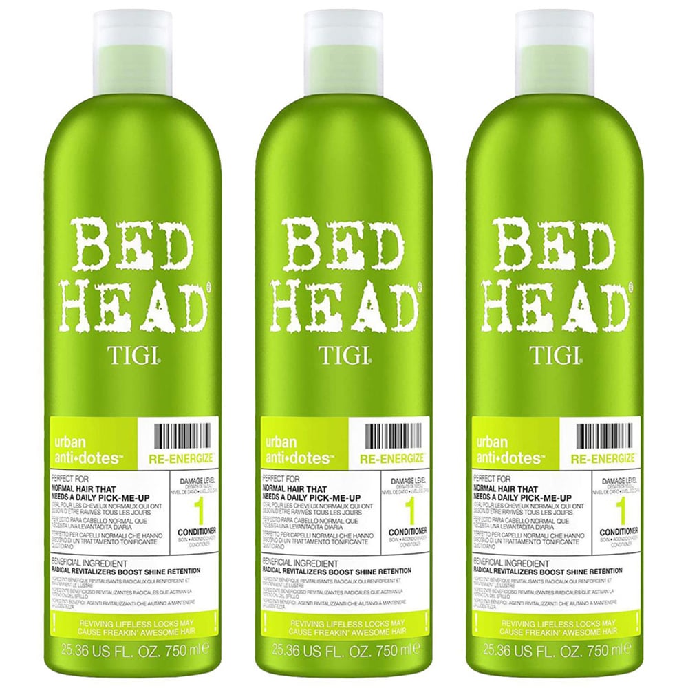 TIGI Bed Head Urban Antidotes Conditioner 750ml 3 Pack Image 1