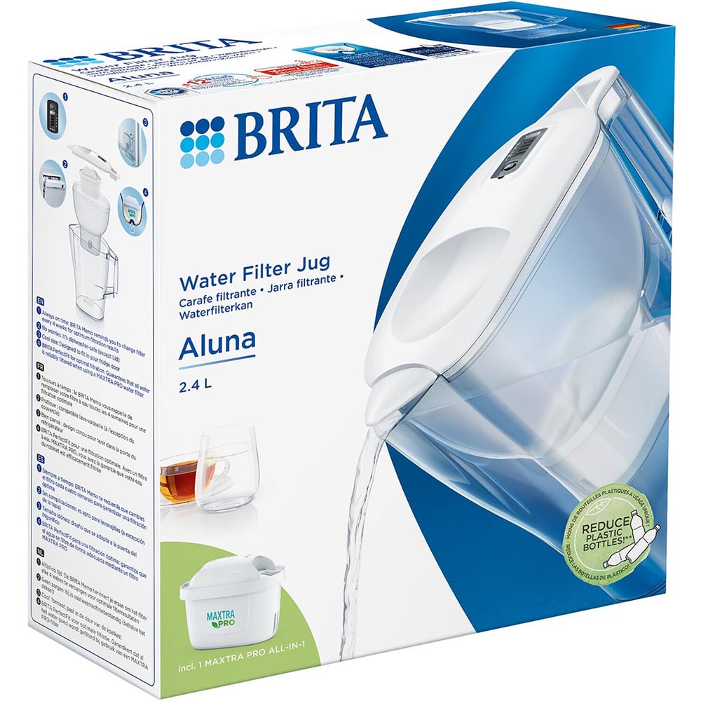 Brita Aluna White Water Filter Jug 2.4L Image 1
