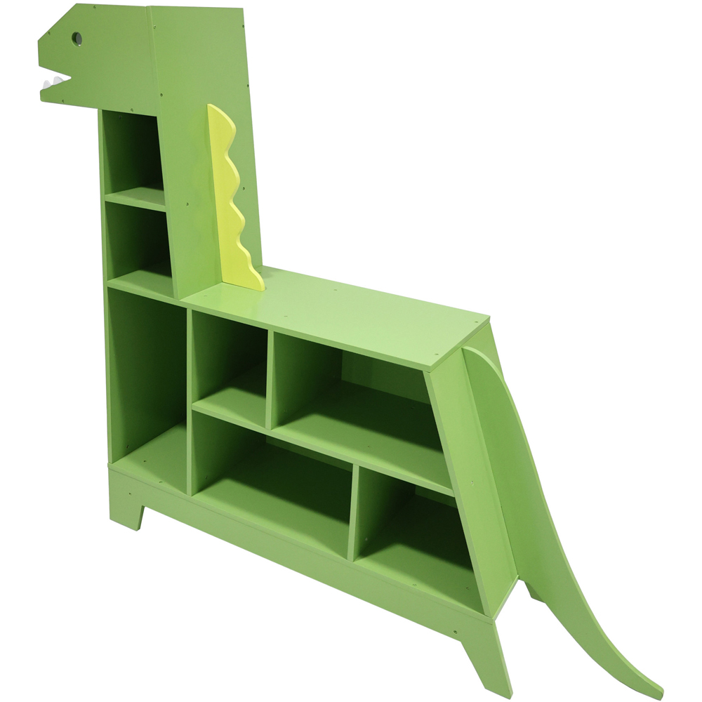 Teamson Kids Fantasy Fields 7 Shelf Dinosaur Bookcase and Toy Organiser Image 4